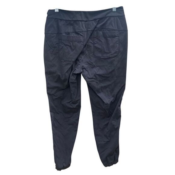 Athleta black gorpcore cargo joggers size 6 #636 - Picture 2 of 12